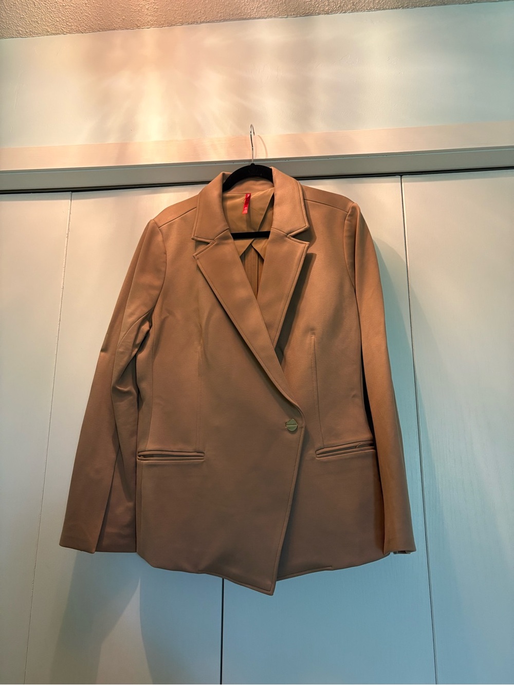 Camel Ponte Single-Button Blazer